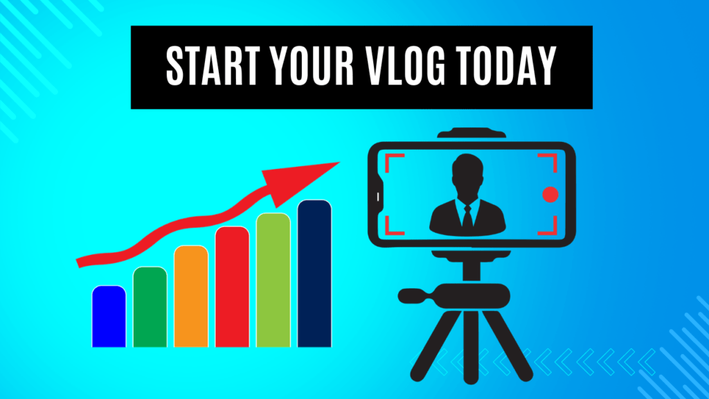 A blog post covering a Beginner-Friendly Guide On How to Start and Grow Your Vlogging Channel