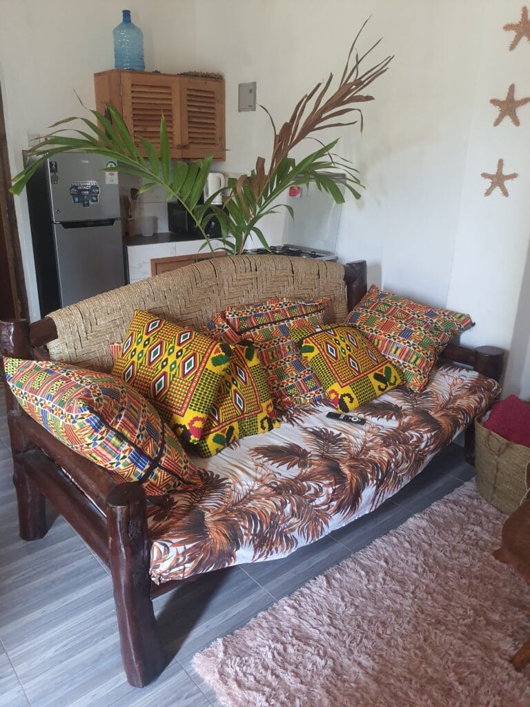 20250807_113148 The couch in the Diani Airbnb where I stayed